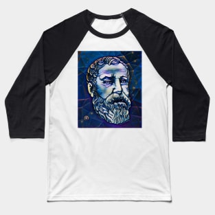 Hero of Alexandria Portrait | Hero of Alexandria Artwork 6 Baseball T-Shirt